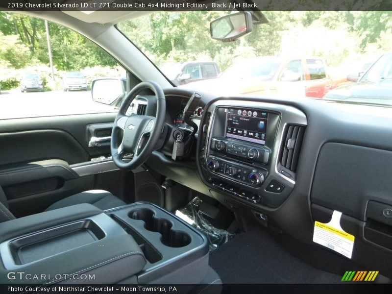 Black / Jet Black 2019 Chevrolet Silverado LD LT Z71 Double Cab 4x4 Midnight Edition