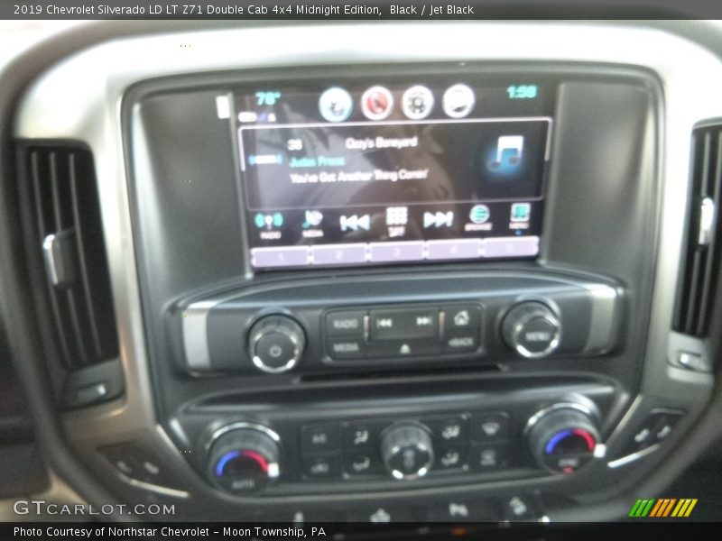 Black / Jet Black 2019 Chevrolet Silverado LD LT Z71 Double Cab 4x4 Midnight Edition