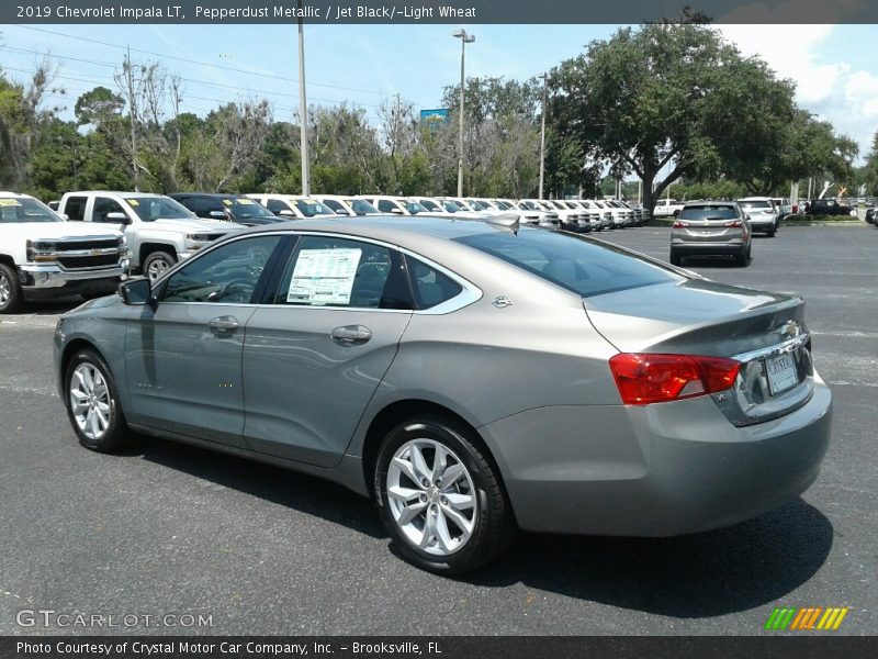 Pepperdust Metallic / Jet Black/­Light Wheat 2019 Chevrolet Impala LT