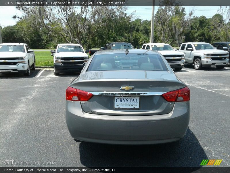 Pepperdust Metallic / Jet Black/­Light Wheat 2019 Chevrolet Impala LT