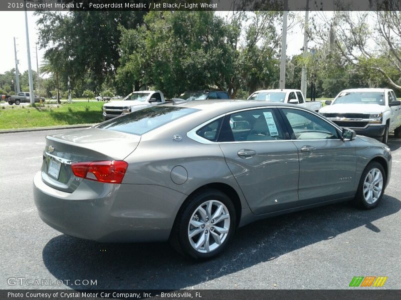 Pepperdust Metallic / Jet Black/­Light Wheat 2019 Chevrolet Impala LT