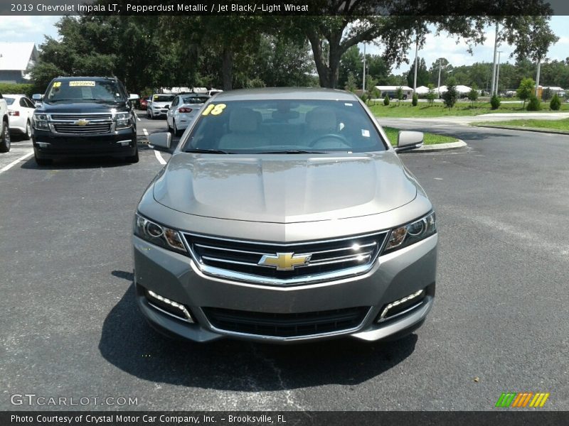 Pepperdust Metallic / Jet Black/­Light Wheat 2019 Chevrolet Impala LT