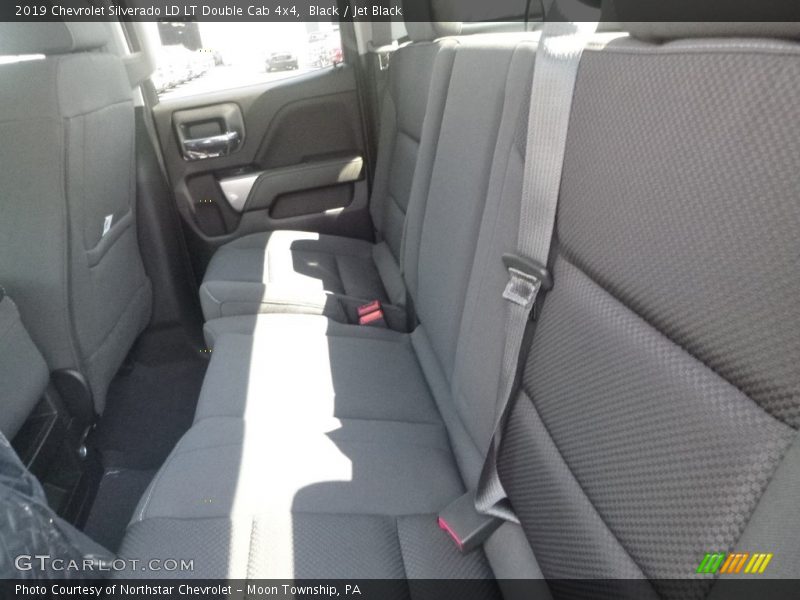 Black / Jet Black 2019 Chevrolet Silverado LD LT Double Cab 4x4
