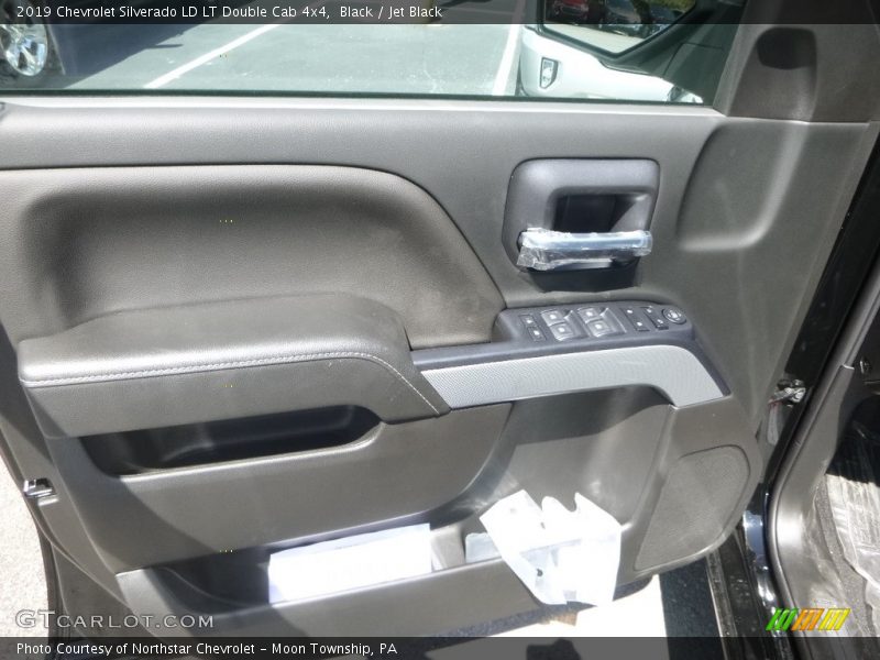 Black / Jet Black 2019 Chevrolet Silverado LD LT Double Cab 4x4