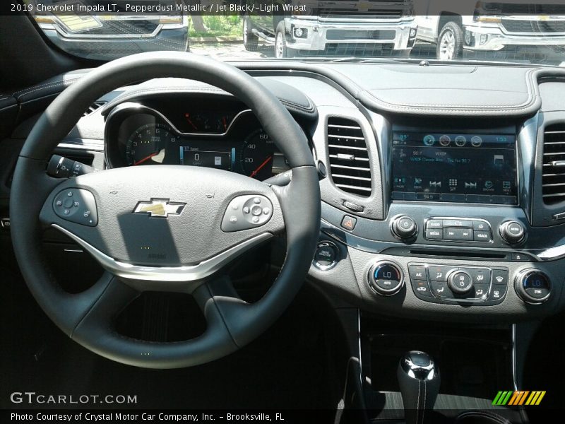 Pepperdust Metallic / Jet Black/­Light Wheat 2019 Chevrolet Impala LT