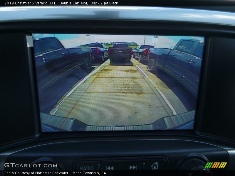Black / Jet Black 2019 Chevrolet Silverado LD LT Double Cab 4x4