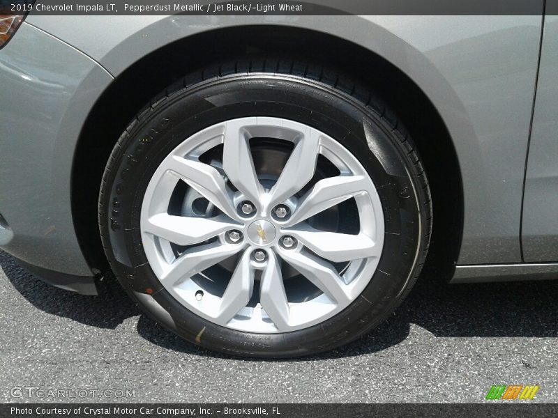 Pepperdust Metallic / Jet Black/­Light Wheat 2019 Chevrolet Impala LT