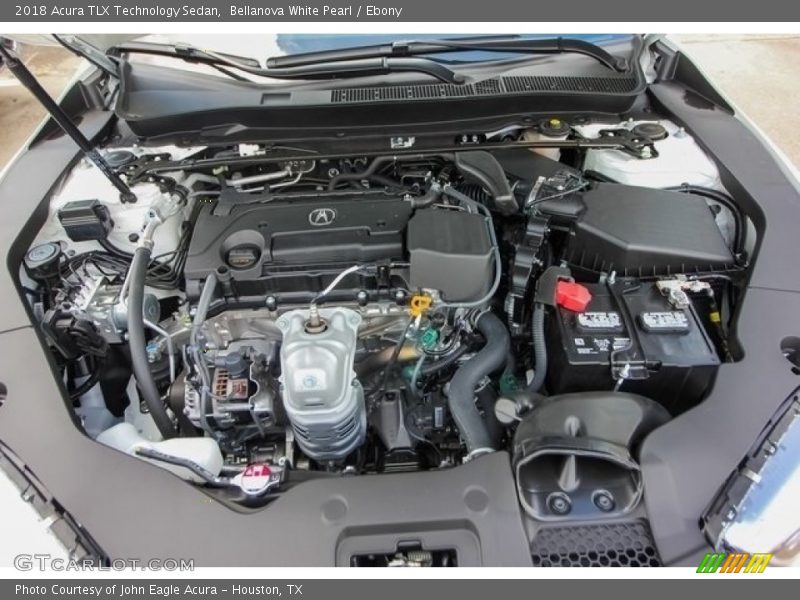 Bellanova White Pearl / Ebony 2018 Acura TLX Technology Sedan