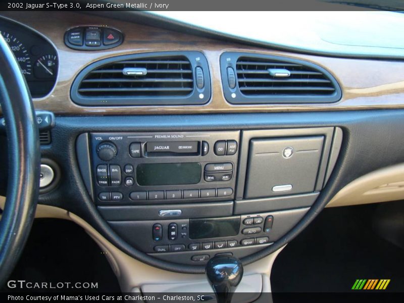 Aspen Green Metallic / Ivory 2002 Jaguar S-Type 3.0