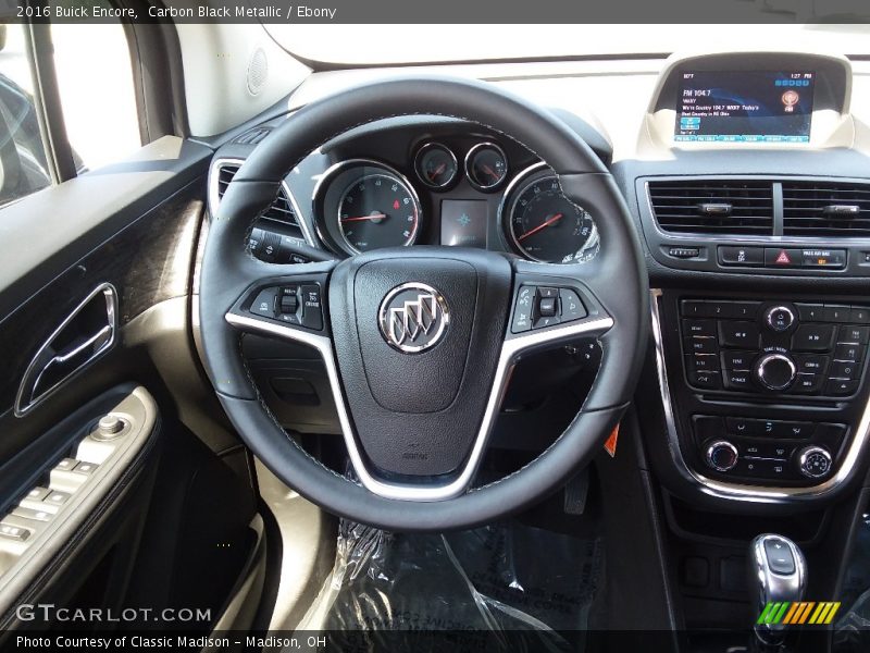 Carbon Black Metallic / Ebony 2016 Buick Encore