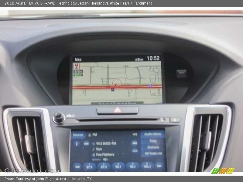 Bellanova White Pearl / Parchment 2018 Acura TLX V6 SH-AWD Technology Sedan