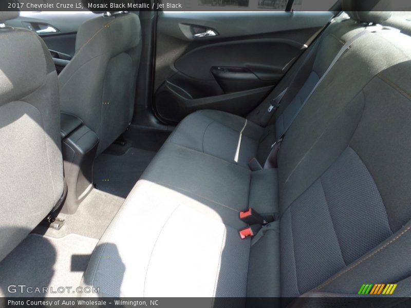 Mosaic Black Metallic / Jet Black 2017 Chevrolet Cruze LS