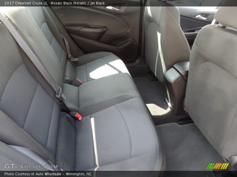 Mosaic Black Metallic / Jet Black 2017 Chevrolet Cruze LS