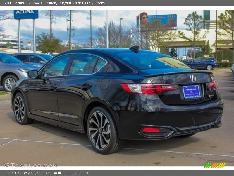 Crystal Black Pearl / Ebony 2018 Acura ILX Special Edition