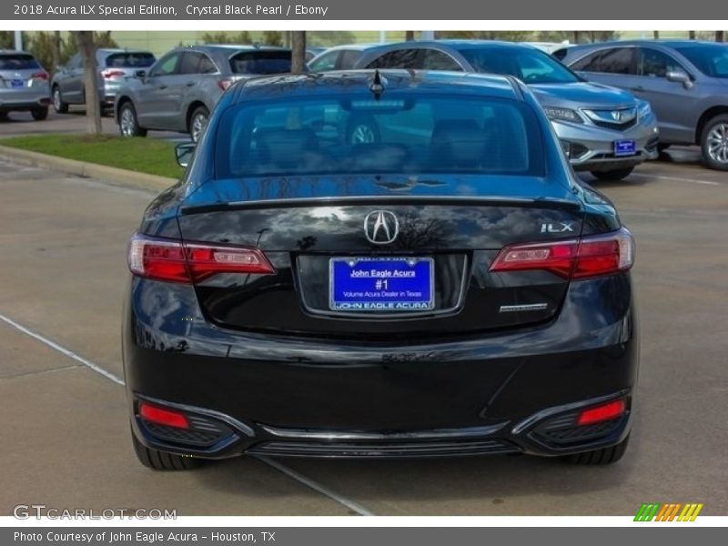 Crystal Black Pearl / Ebony 2018 Acura ILX Special Edition