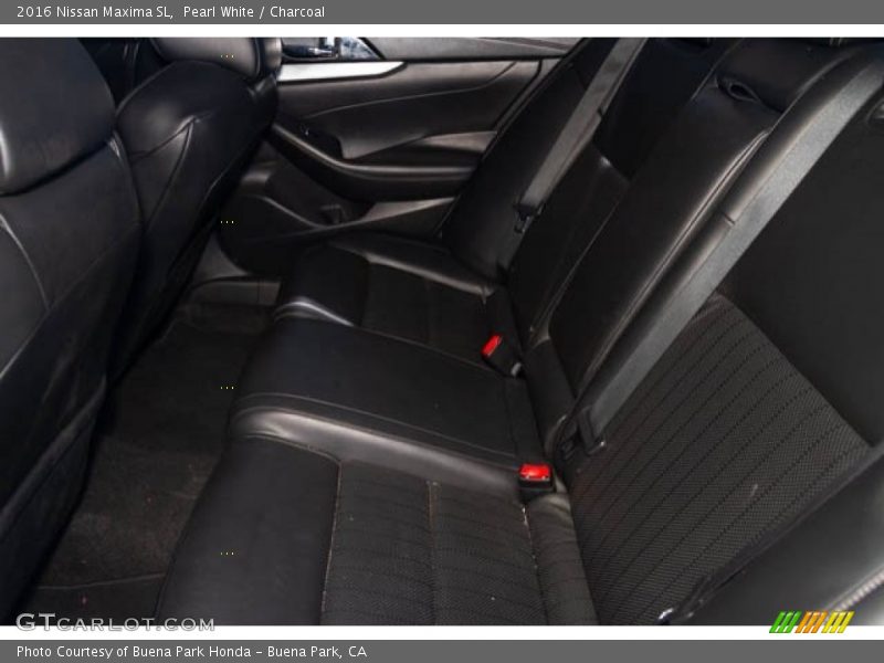 Pearl White / Charcoal 2016 Nissan Maxima SL