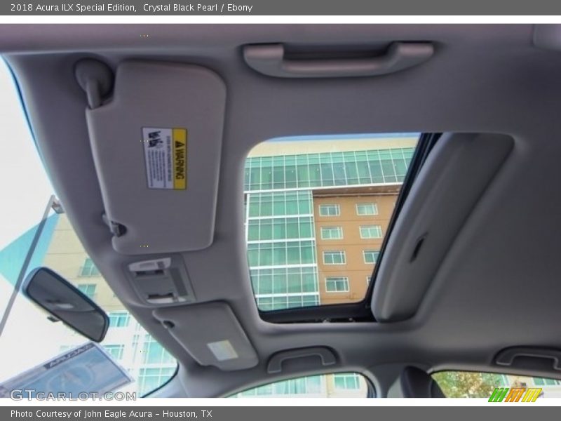 Sunroof of 2018 ILX Special Edition