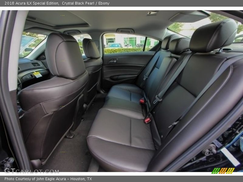 Rear Seat of 2018 ILX Special Edition