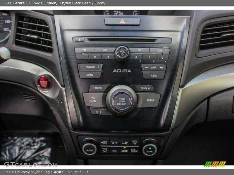 Controls of 2018 ILX Special Edition