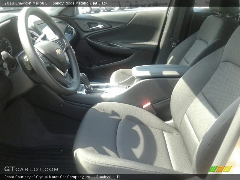 Sandy Ridge Metallic / Jet Black 2018 Chevrolet Malibu LT