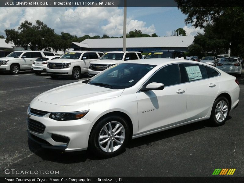 Iridescent Pearl Tricoat / Jet Black 2018 Chevrolet Malibu LT