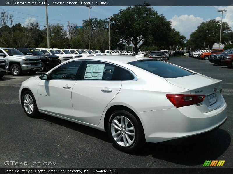 Iridescent Pearl Tricoat / Jet Black 2018 Chevrolet Malibu LT