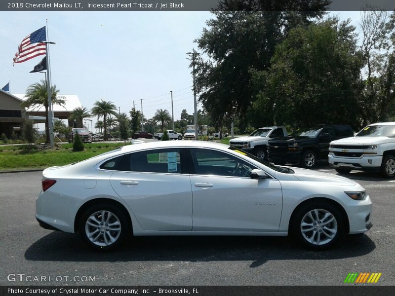 Iridescent Pearl Tricoat / Jet Black 2018 Chevrolet Malibu LT