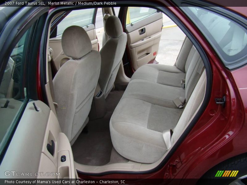 Merlot Metallic / Medium/Dark Pebble 2007 Ford Taurus SEL