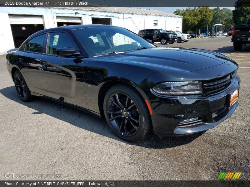Pitch Black / Black 2018 Dodge Charger R/T