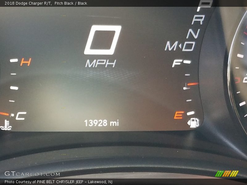 Pitch Black / Black 2018 Dodge Charger R/T