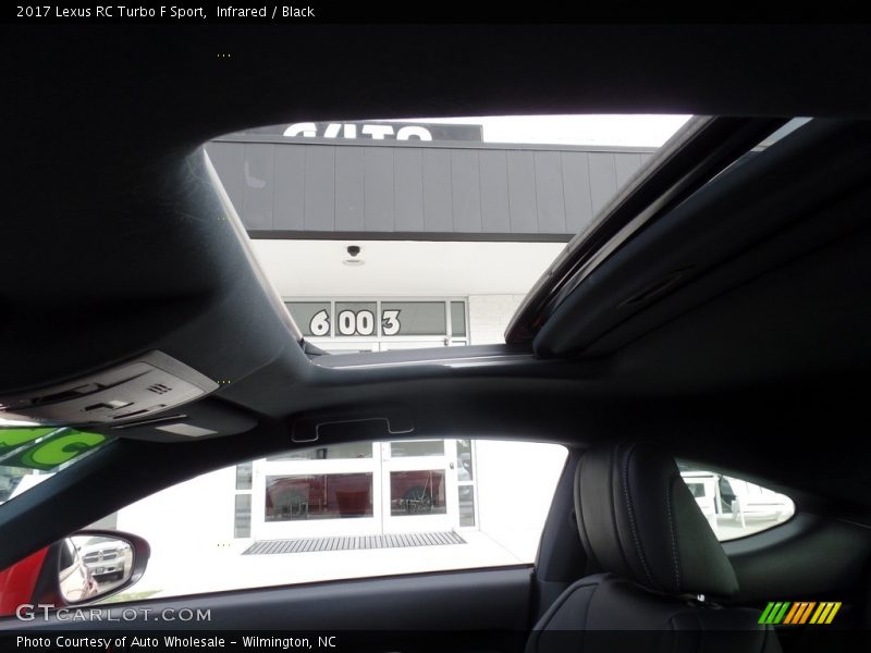 Infrared / Black 2017 Lexus RC Turbo F Sport