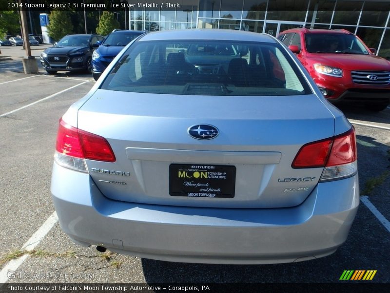 Ice Silver Metallic / Black 2014 Subaru Legacy 2.5i Premium