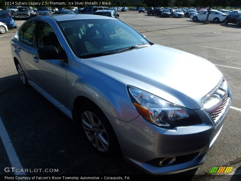 Ice Silver Metallic / Black 2014 Subaru Legacy 2.5i Premium