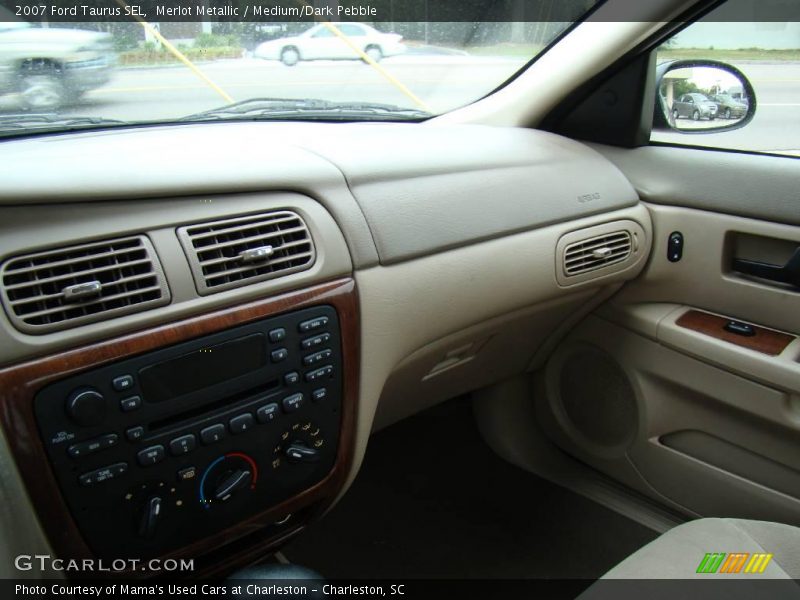 Merlot Metallic / Medium/Dark Pebble 2007 Ford Taurus SEL
