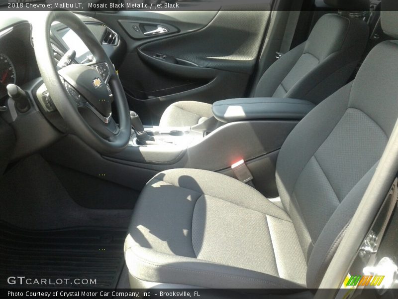 Mosaic Black Metallic / Jet Black 2018 Chevrolet Malibu LT