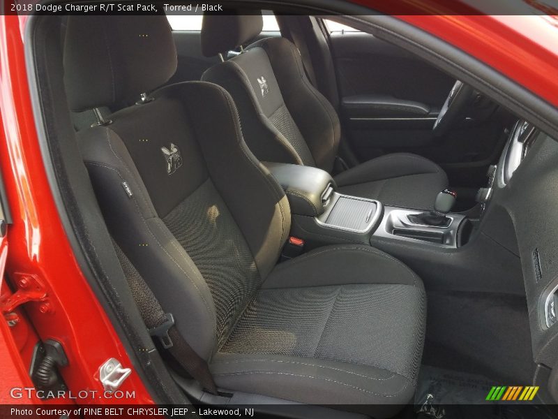 Torred / Black 2018 Dodge Charger R/T Scat Pack