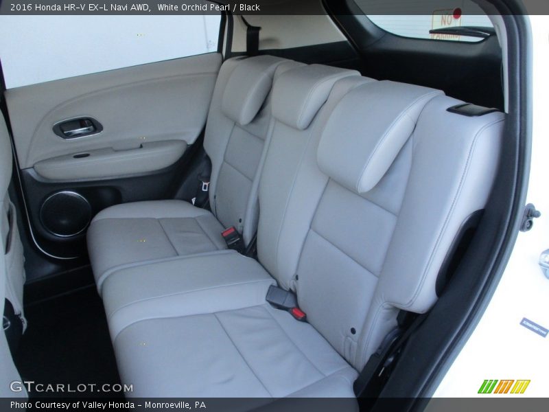 White Orchid Pearl / Black 2016 Honda HR-V EX-L Navi AWD