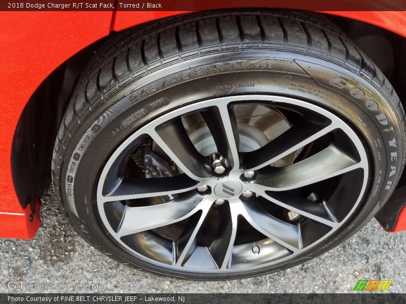 Torred / Black 2018 Dodge Charger R/T Scat Pack