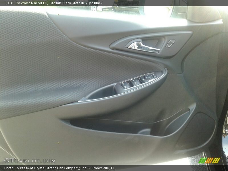 Mosaic Black Metallic / Jet Black 2018 Chevrolet Malibu LT
