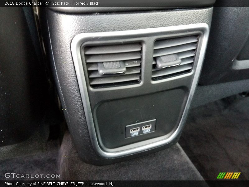 Torred / Black 2018 Dodge Charger R/T Scat Pack