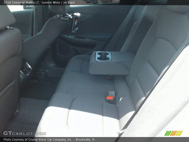 Summit White / Jet Black 2018 Chevrolet Malibu LT