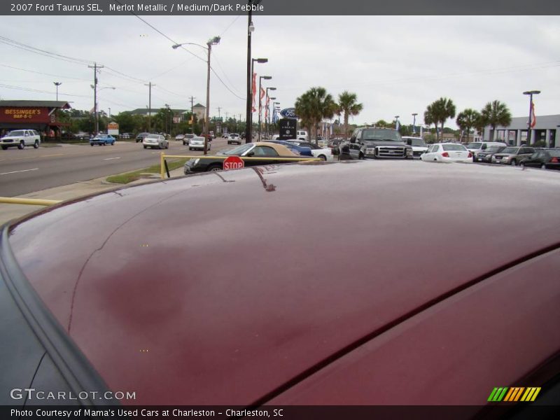 Merlot Metallic / Medium/Dark Pebble 2007 Ford Taurus SEL