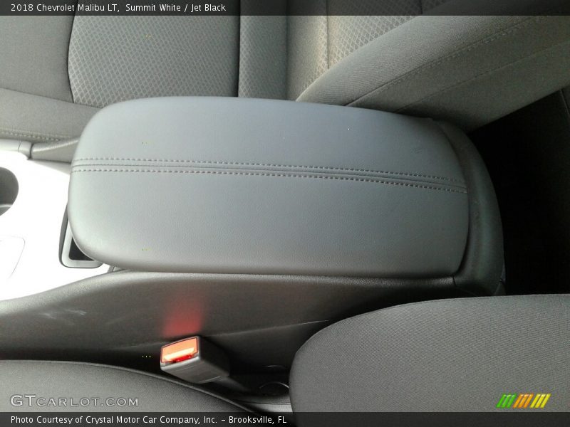 Summit White / Jet Black 2018 Chevrolet Malibu LT