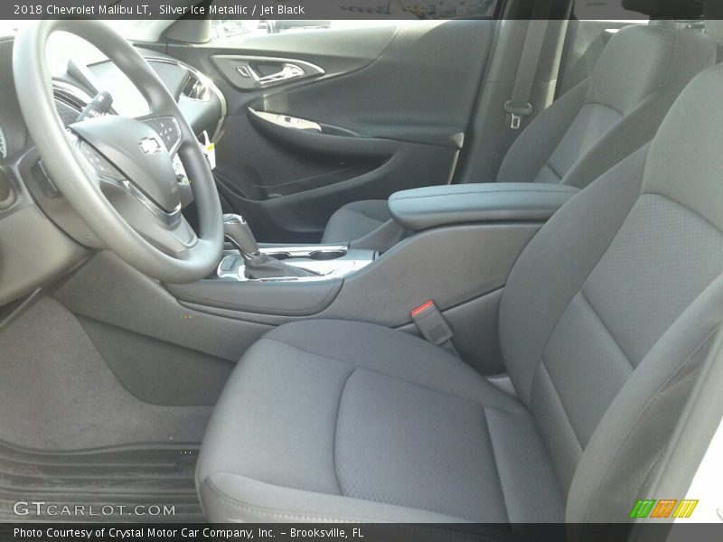 Silver Ice Metallic / Jet Black 2018 Chevrolet Malibu LT