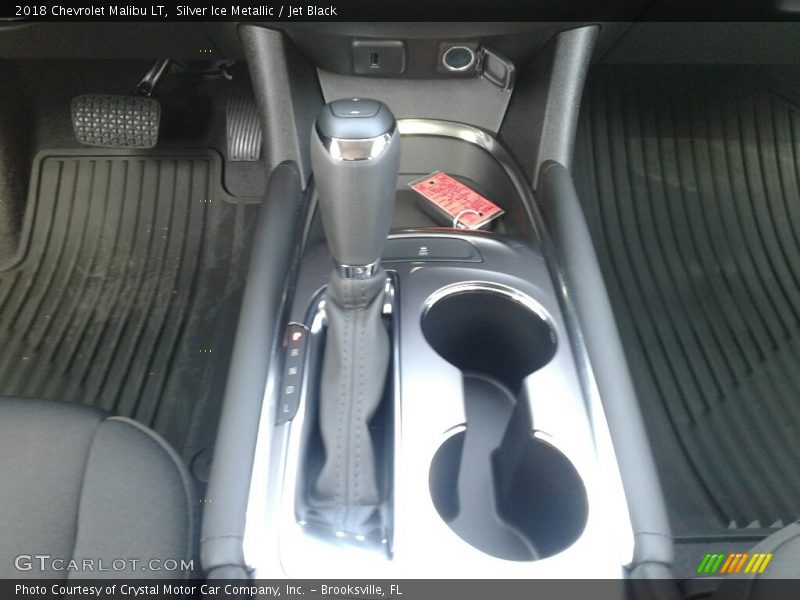 Silver Ice Metallic / Jet Black 2018 Chevrolet Malibu LT