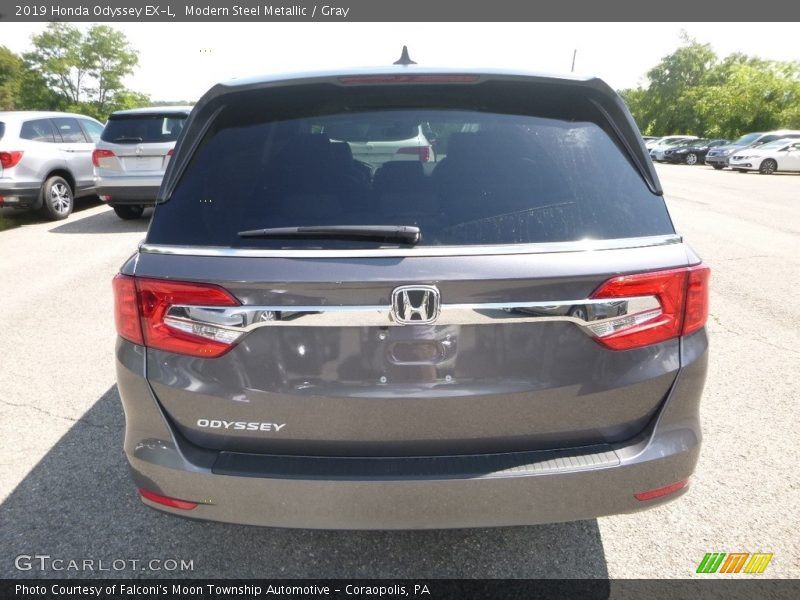 Modern Steel Metallic / Gray 2019 Honda Odyssey EX-L