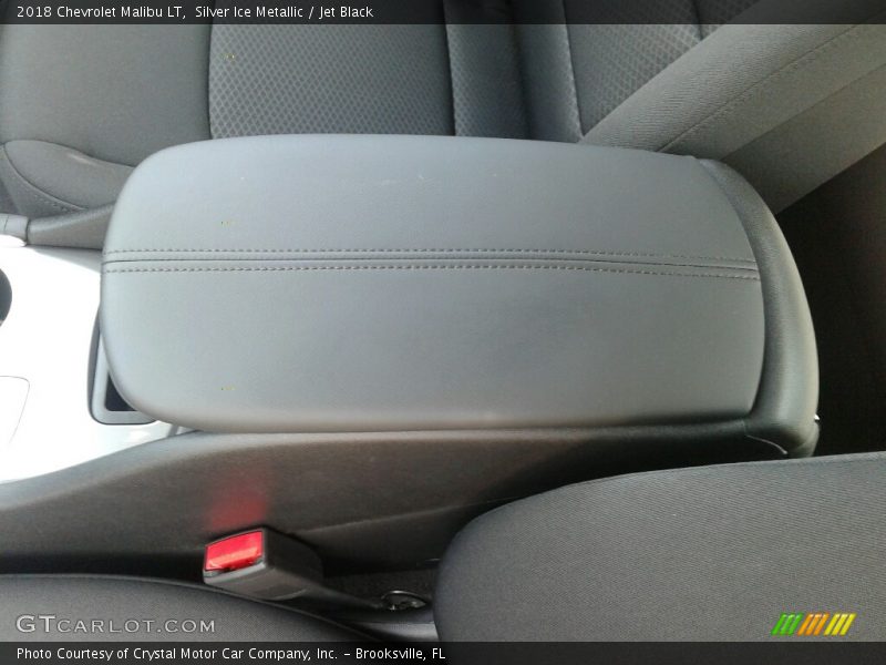 Silver Ice Metallic / Jet Black 2018 Chevrolet Malibu LT