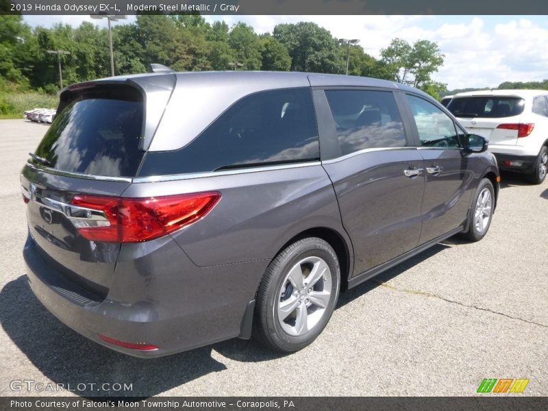 Modern Steel Metallic / Gray 2019 Honda Odyssey EX-L