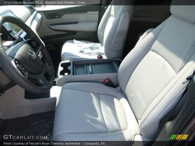 Modern Steel Metallic / Gray 2019 Honda Odyssey EX-L