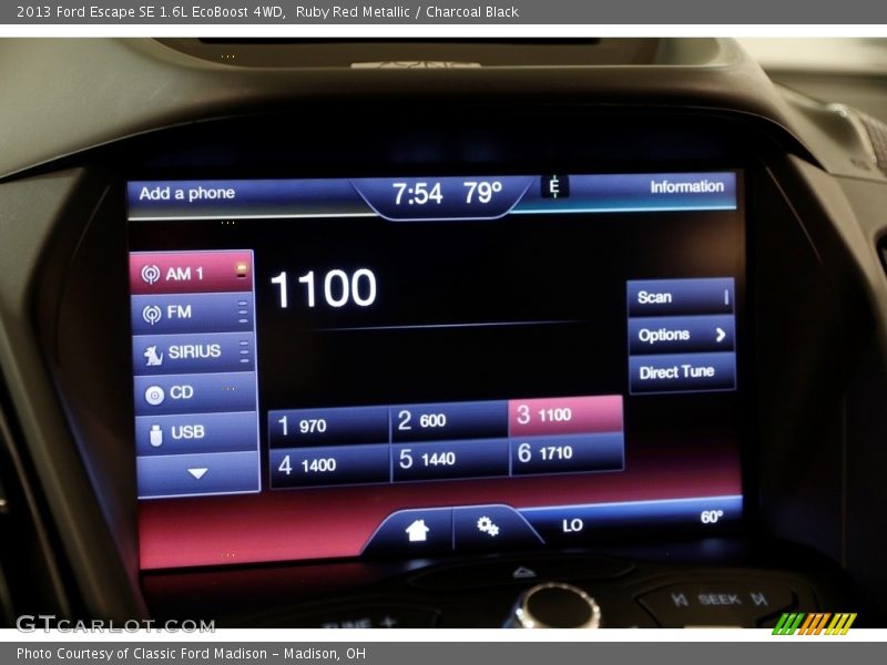 Ruby Red Metallic / Charcoal Black 2013 Ford Escape SE 1.6L EcoBoost 4WD
